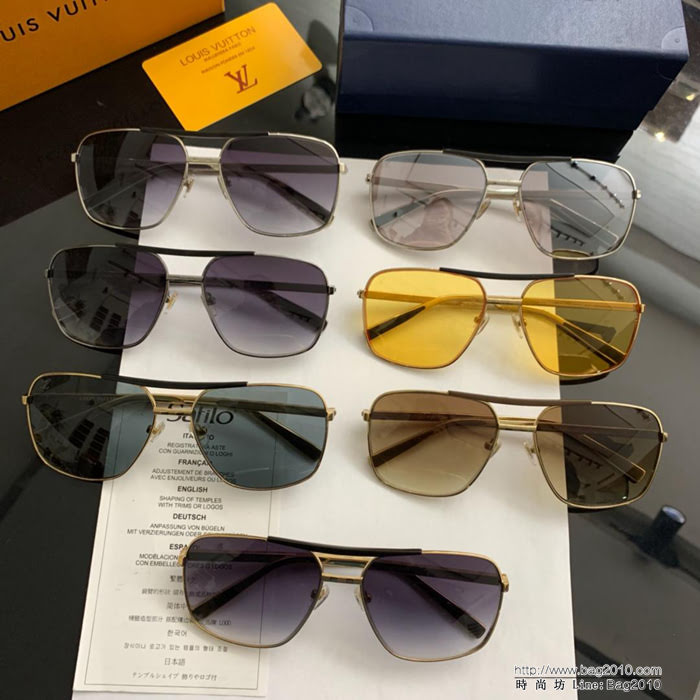 LV路易威登 官網新款 方框太陽眼 蛤蟆鏡框太陽鏡 高品質 不挑臉  lly1536